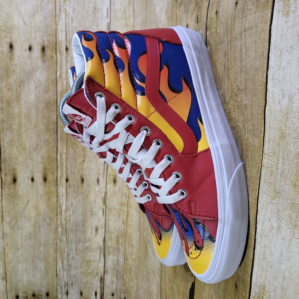 VANS (FLAMES) HIGH TOPS 508357
